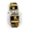 Image 3 : Navajo Sterling Inlay Watch Band by R. Francisco
