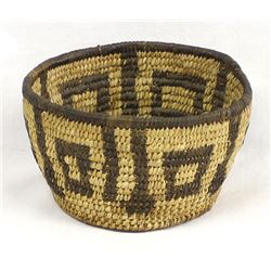 Vintage Native American Pima Coiled Basket