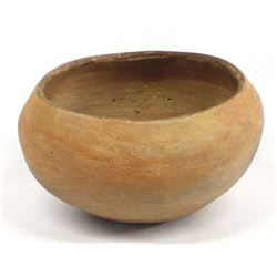 Historic Taos Pueblo Micaceous Clay Pottery Bowl