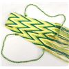Image 2 : Great Lakes Region Wool Garter Drop Fringed Sash