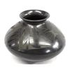 Image 2 : Vintage Mata Ortiz Matte on Black Jar by Quezada