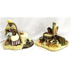 2 Vintage Naturecraft Figurines
