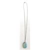 Image 2 : Turquoise Cabochon Pendant Necklace