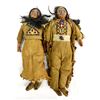 Image 1 : 2 Antique Native American Sioux Dolls