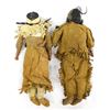 Image 2 : 2 Antique Native American Sioux Dolls