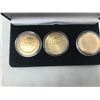 Image 8 : USA HOOVER DAM 60TH ANNIVERSARY 3 METALS IN A VELOUR CASE