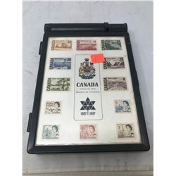 CANADA CENTENNIAL 1967 STAMP CASE