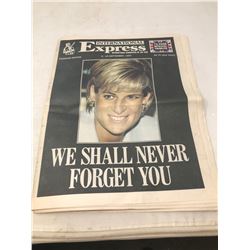 72 PAGE SPECIAL TRIBUTE TO PRINCESS DIANA AND WITH HER FUNERAL COVERAGE