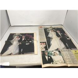 A WEDDING ALBUM 2 INSERTS EDMONTON JOURNAL 1988