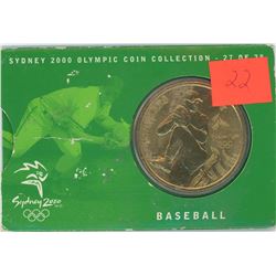 AUSTRALIA FIVE DOLLAR SYDNEY OLYMPIC COIN COLLECTION