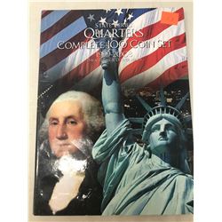 U.S STAE SERIES QUARTERS COMPLETE 100 COIN SET OF THE 1999-2008 DENVER MINTS