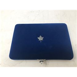 CANADA 1992 12 SILVER QUARTERS AND 1 LOONIE IN A PROOF SET FOR THE 125TH ANNIVERSARY OF CANADA ALL H