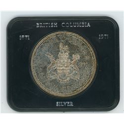 1971 CANADA $1.00 PROOF SILVER BRITISH COLUMBIA