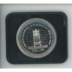 1977 CANADA $1.00 PROOF SILVER JUBILEE OF ELIZABETH II