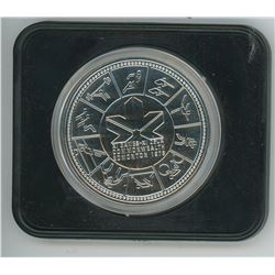 1978 CANADA $1.00 PROOF SILVER COMMONWEALTH GAMES EDMONTON