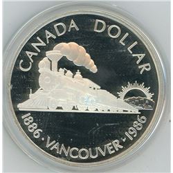 1983 CANADA $1.00 PROOF SILVER VANCOUVER CENTENNIAL