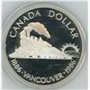 Image 1 : 1983 CANADA $1.00 PROOF SILVER VANCOUVER CENTENNIAL