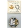 Image 1 : 2014 CANADA $20.00 SILVER 100TH ANNIVERSARY ROYAL ONTARIO MUSEUM