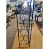 Image 2 : METAL DECORATIVE PLANT STAND 19.5"W X 39" H