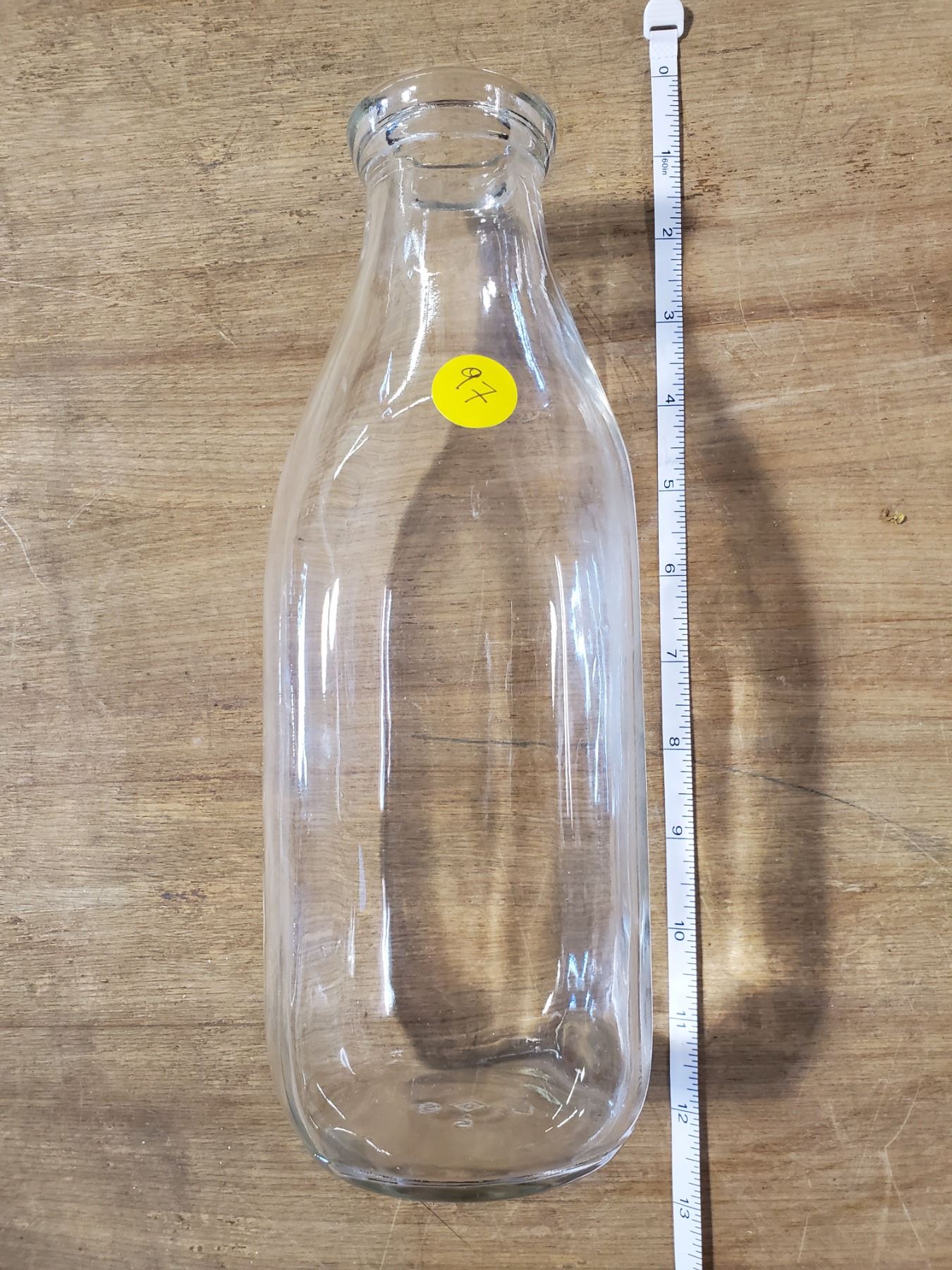 GLASS MILK JUG