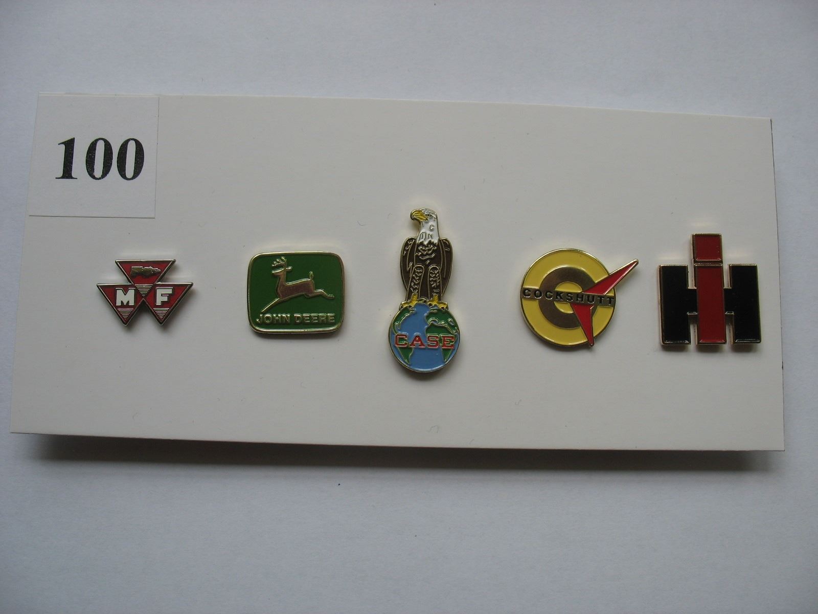 LAPEL PINS FARM MACHINERY LOT OF 5