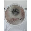 Image 2 : BIT COIN - .999 FINE COPPER - 1 OZ COPPER COIN - SILVER PLATED