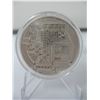 Image 3 : BIT COIN - .999 FINE COPPER - 1 OZ COPPER COIN - SILVER PLATED