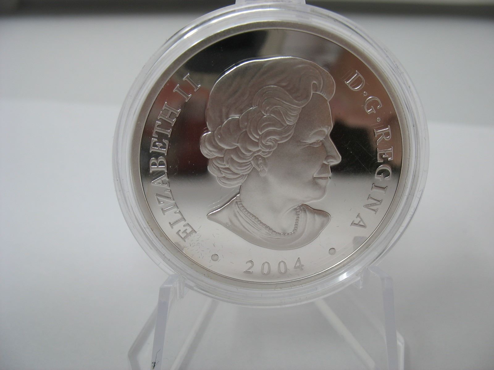 2004 CANADIAN $20 SILVER COIN - HOPEWELL ROCKS