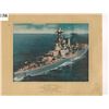 Image 1 : VINTAGE PRINTS -  H.M.S. ARK ROYAL & H.M.S. HOOD  (BOTH SUNK IN WW II ) -  8 1/2'' X 10"