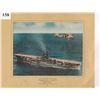 Image 2 : VINTAGE PRINTS -  H.M.S. ARK ROYAL & H.M.S. HOOD  (BOTH SUNK IN WW II ) -  8 1/2'' X 10"