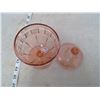 Image 3 : PINK DORIC CANDY DISH WITH LID, 1934-1938