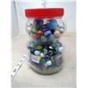 Image 2 : KRAFT BEAR JAR W/ MARBLES