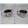 Image 3 : LOT OF 2 SILVER PLATE BABY CUPS