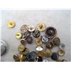 Image 2 : LOT OF BUTTON HOOKS/VINTAGE METAL BUTTONS