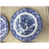 Image 2 : ROYAL WORCESTER BLUE AND WHITE BUTTER PLATES (5)