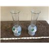 Image 1 : VINTAGE VASES, 9" TALL