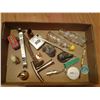 Image 2 : JUNK DRAWER CIGAR BOX OF GOODIES