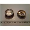 Image 1 : VINATGE ASHTRAYS WITH BEADED WEIGHT BOTTOM