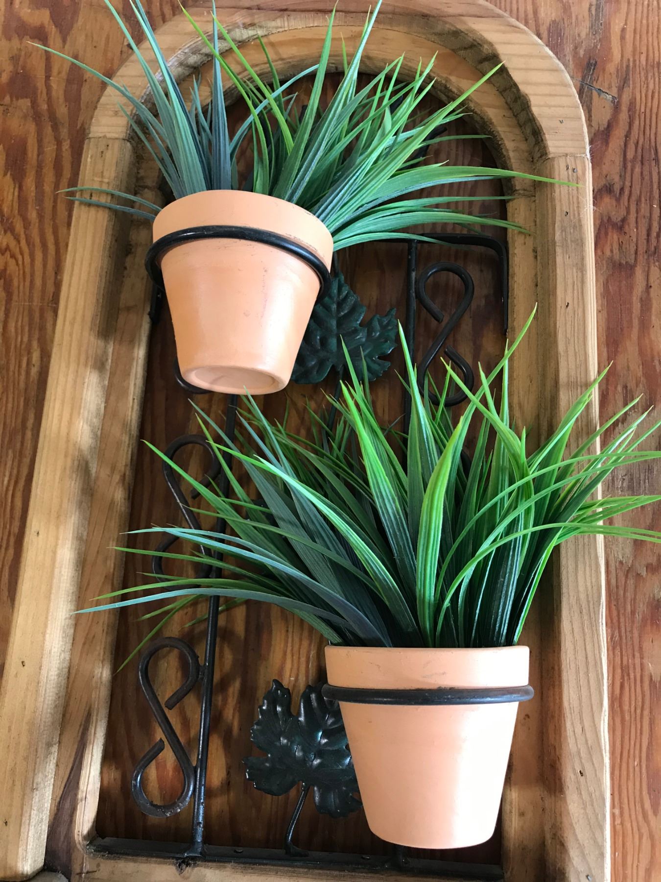 PLASTIC PLANT WALL HANGING