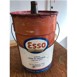 ESSOLUBE OIL CAN (EMPTY)