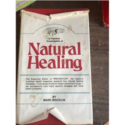 2 NATURAL HEALING + MEDICINE BOOKS