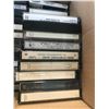 Image 7 : 83 CASSETTES (VARIOUS ARTISTS) 7 REEL TO REEL TAPES + 8 VCR MOVIES