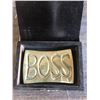 Image 3 : "BOSS" BRASS PAPERWEIGHT IN BOX
