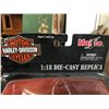 Image 3 : 2 DIE CAST HARLEY DAUIDSON MOTORCYCLES IN ORIGINAL BOXES