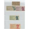 Image 1 : LOT OF 4 DIFFERENT INDONESIAN NOTES. ALL DATED 1964. 1 SEN, 5 SEN, 10 SEN, 25 SEN. ALL UNC.