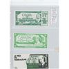 Image 1 : LOT OF 3 DIFFERENT CANADIAN POLITICAL SATIRE NOTES: DIEFENDOLLAR WORTH 92.5 CENTS; PIERRE TRUDEAU ON