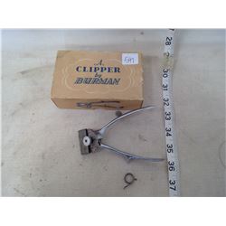 VINTAGE "BURMAN" HAIR CLIPPER WITH ORIGINAL BOX