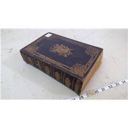 LEATHER BOUND GERMAN BIBLE