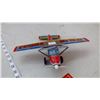 Image 3 : TIN TOY TAXI FRICTION AIRPLANE - WORKING, WITH ANIMAL EXPRESS TRAIN TIN TOY