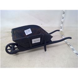 SALESMAN SAMPLE CAST IRON WHEELBARROW